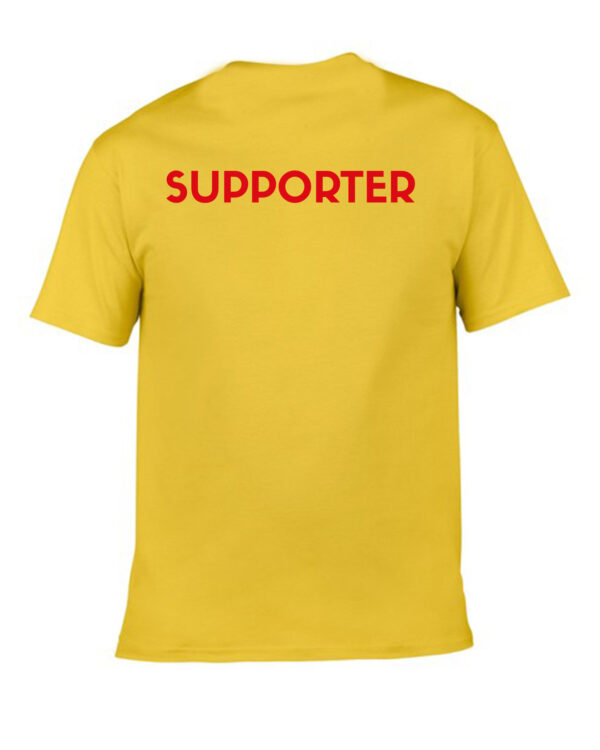 T-shirt supporter adulto